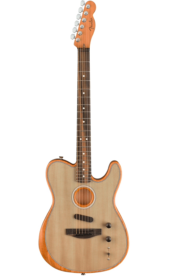 Fender Acoustasonic Telecaster Translucent Sonic Grey Weakley s Music Company