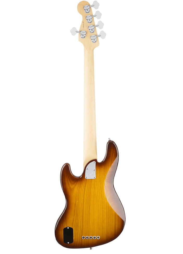 Fender American Elite Jazz Bass V - Tobacco Sunburst With Maple 
