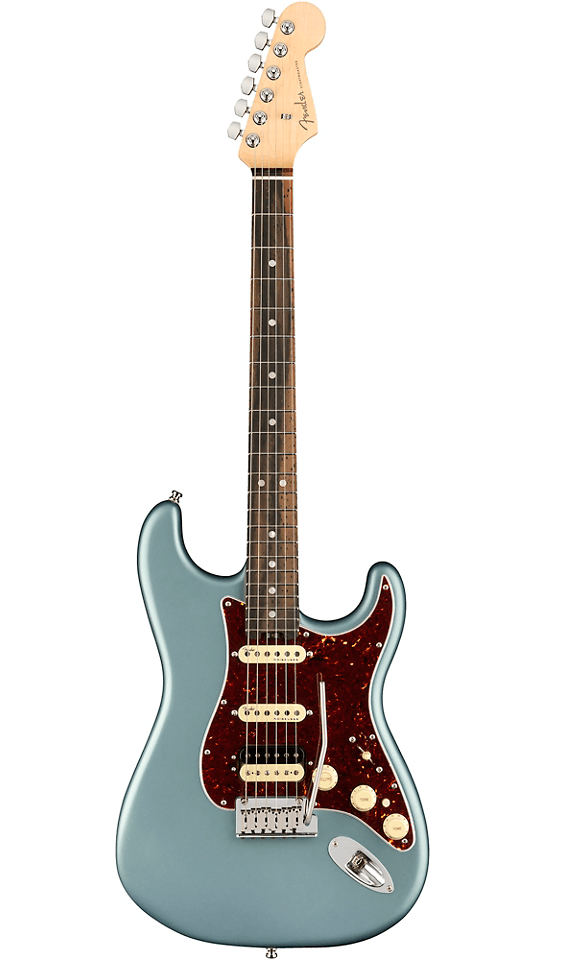 Fender American Elite Stratocaster HSS Shawbucker - Satin Ice Blue