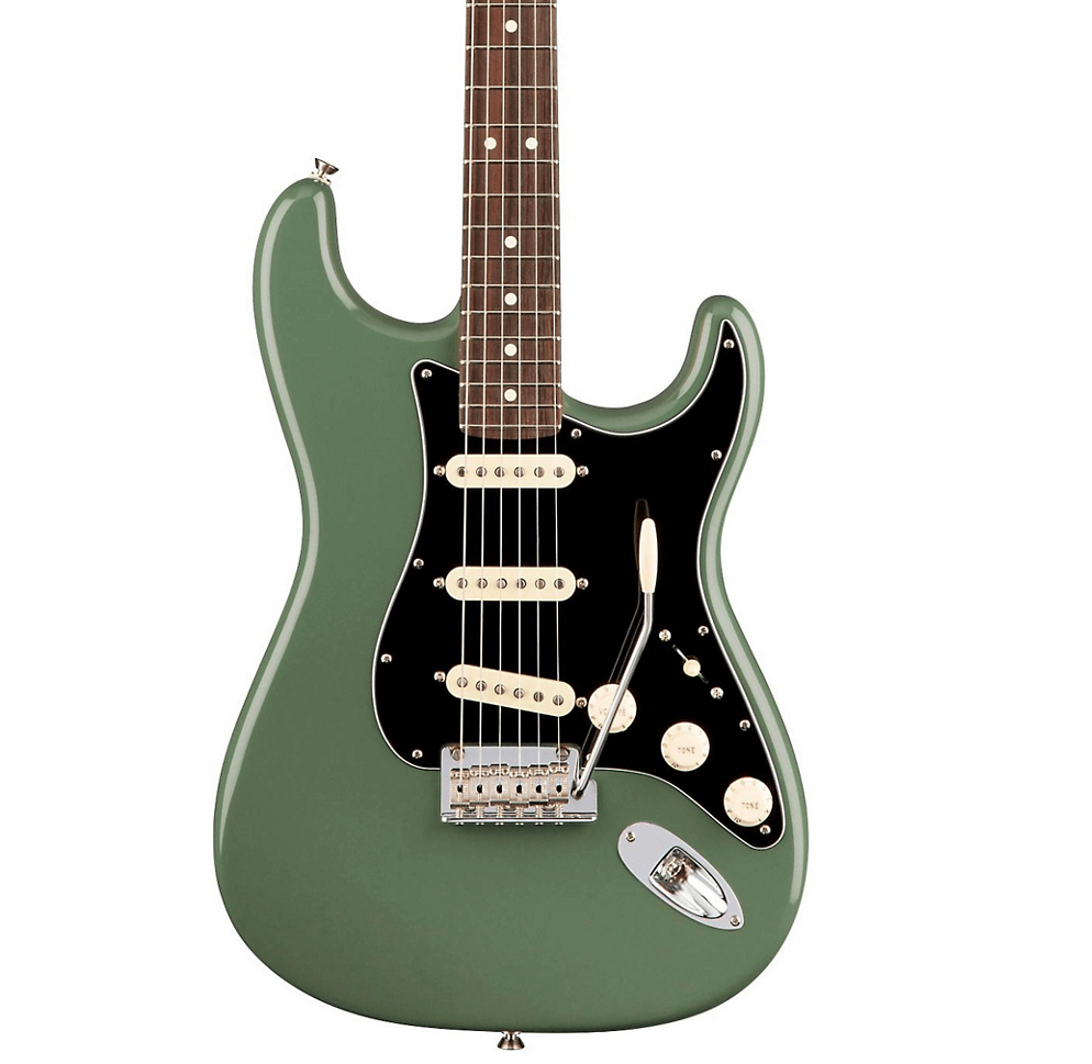 Fender strat olive online green