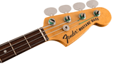 Fender Justin Meldal-Johnsen Road Worn Mustang Bass - Faded Daphne Blue