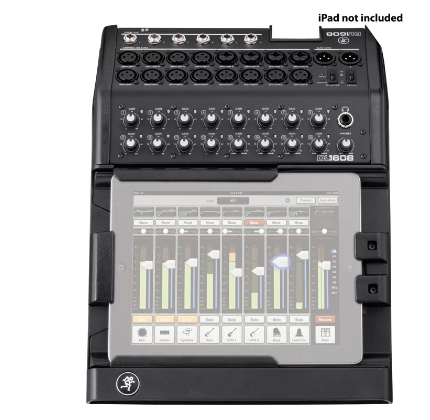 Latterlig ventilator snatch Mackie DL1608 iPad-Controlled 16-Channel Digital Live Sound Mixer with –  Weakley's Music Company