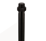 On-Stage Stands MS7625B Hex-Base Quarter-Turn Threadless Mic Stand