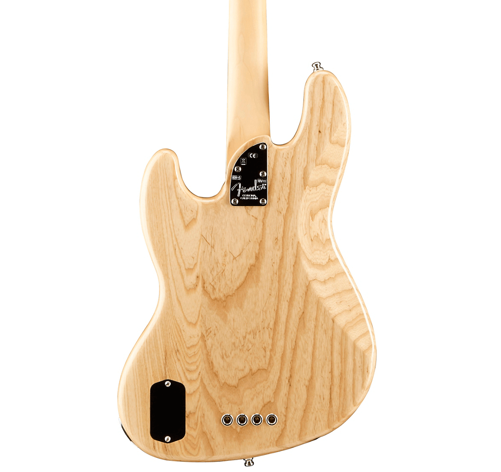 Fender American Elite Jazz Bass - Natural With Maple fingerboard