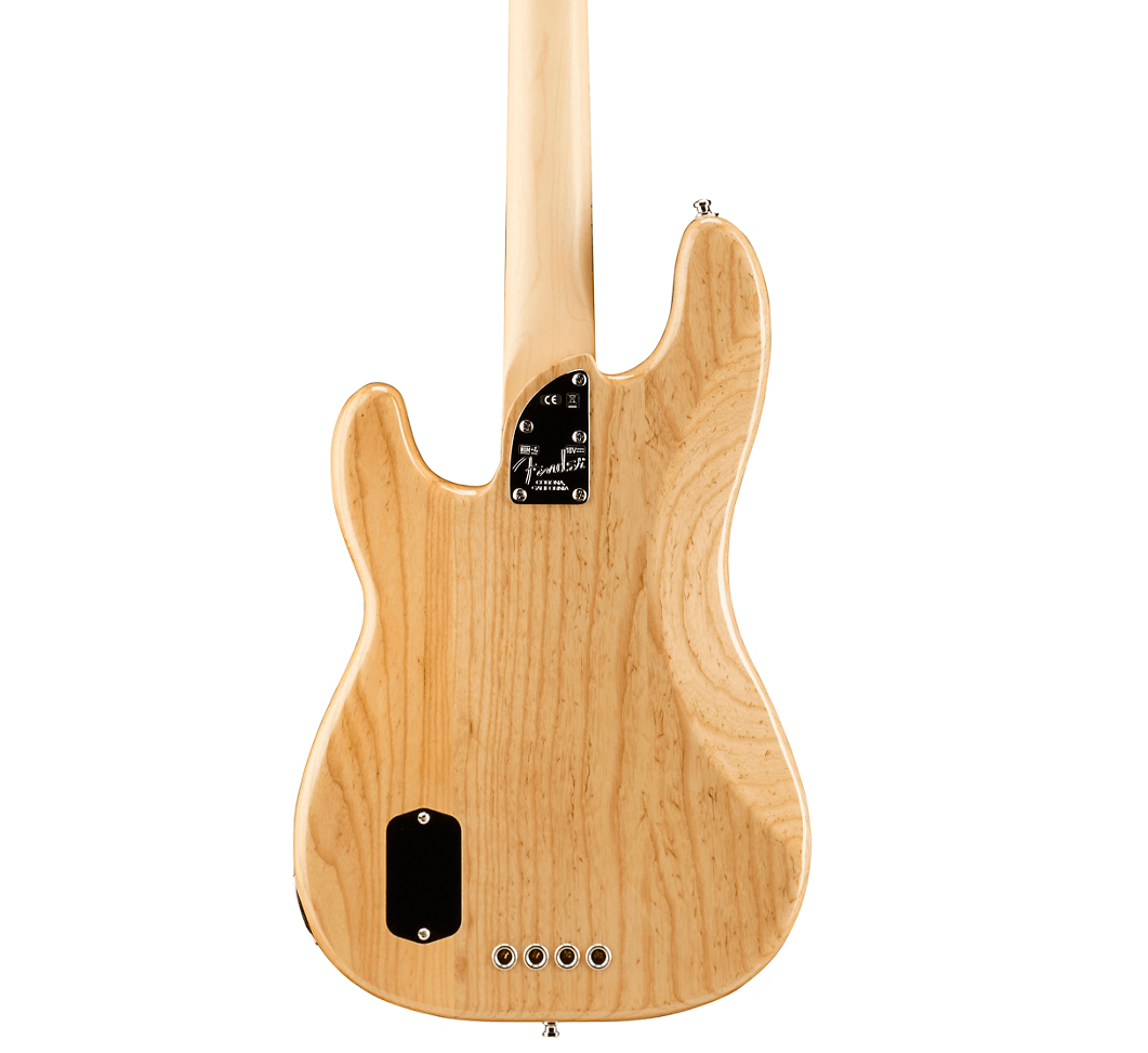 Fender American Elite Precision Bass - Natural With Maple