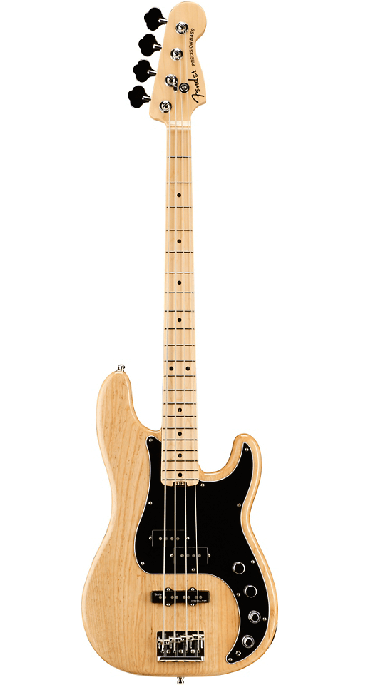 Fender American Elite Precision Bass - Natural With Maple Fingerboard