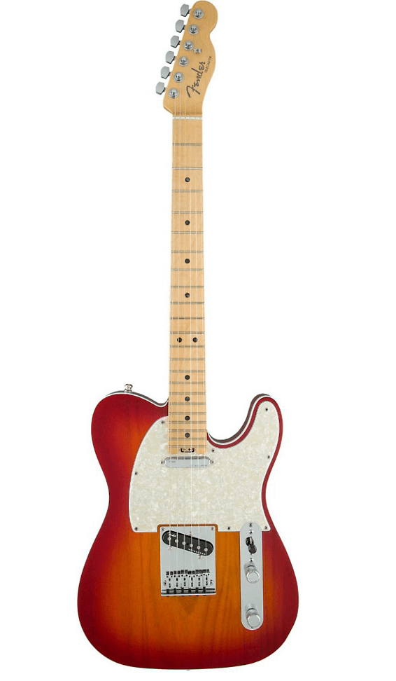 Fender Telecaster american elite Fender American Elite Telecaster - Aged Cherry Burst With