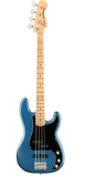 Fender American Performer Precision Bass - Satin Lake Placid Blue With Maple Fingerboard
