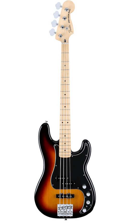 Fender Deluxe Active P Bass Special - 3-Color Sunburst With Maple Fingerboard