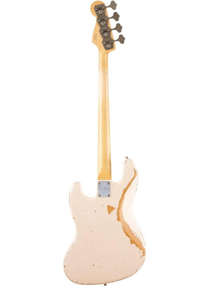 FENDER フェンダー Flea JazzBass Road Worn Fender Flea Signature Road Worn Jazz Bass | Music & Arts