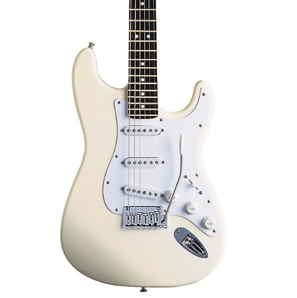 Fender Jeff Beck Stratocaster - Olympic White With Rosewood