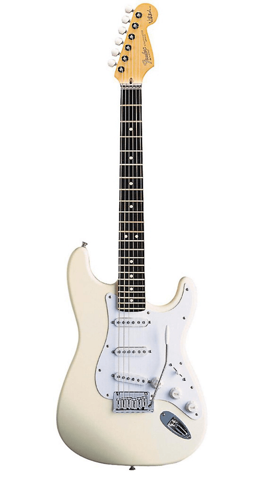 Fender Jeff Beck Stratocaster - Olympic White With Rosewood Fingerboard