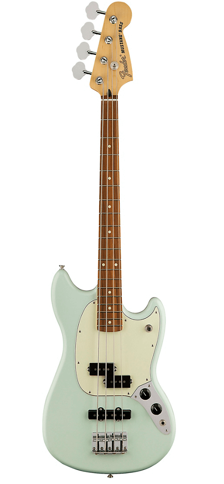 Fender Mustang PJ Bass - Sonic Blue With Pau Ferro Fingerboard