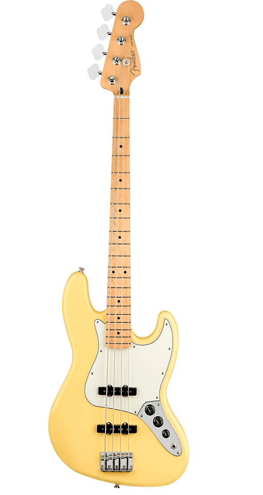Fender Player Series Jazz Bass - Buttercream With Maple Fingerboard