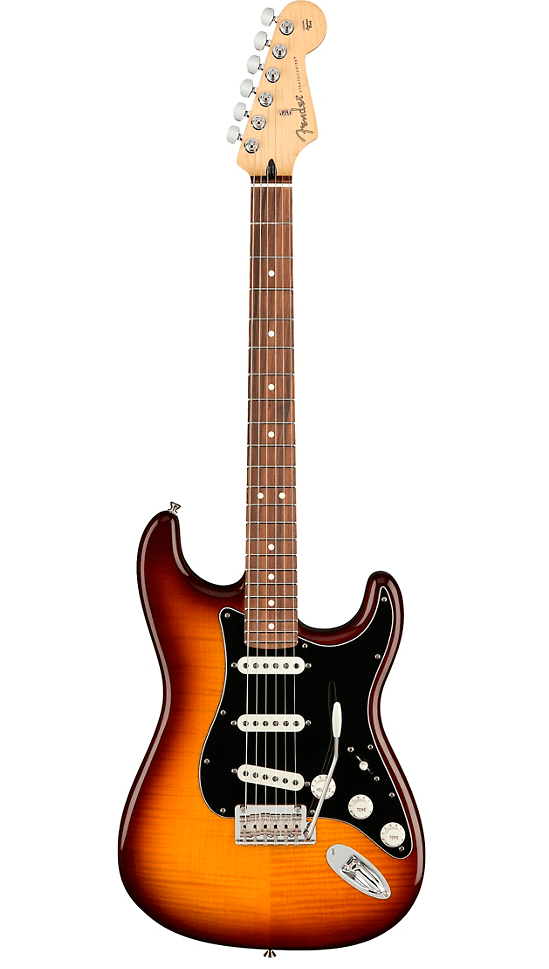 Fender Player Series Stratocaster Plus Top - Tobacco Sunburst With Pau Ferro Fingerboard