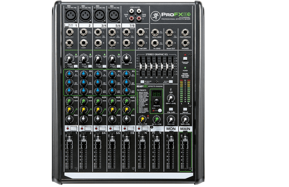 Mackie ProFX8v2 8-channel Mixer with USB and Effects