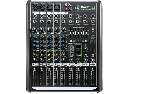 Mackie ProFX8v2 8-channel Mixer with USB and Effects – Weakley's