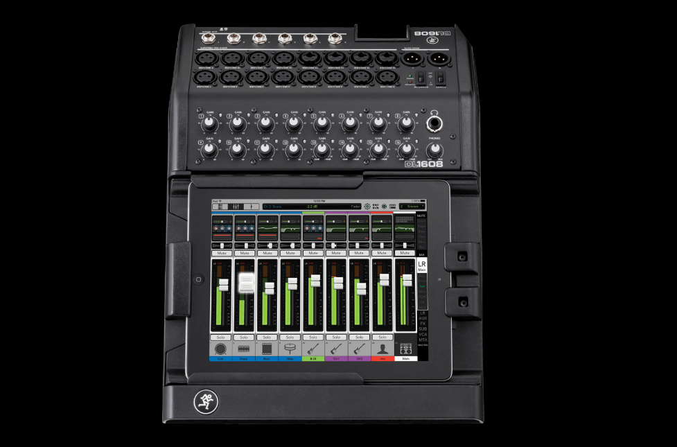 Mackie DL1608 iPad-Controlled 16-Channel Digital Live Sound Mackie DL1608 iPad-Controlled 16-Channel Digital Live Sound