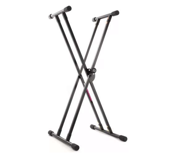 On-Stage Stands KS8191 Bullet Nose Keyboard Stand with Lok-Tight Attachment