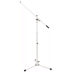 On-Stage Stands MS7801W Tripod Microphone Stand - White