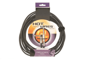 On-Stage Instrument Cable 20 Feet QTR Right Angle-QTR