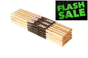 <h3><font color="red"><strong>Add 4 Bricks to the Cart, Click on CHECKOUT-->Only Pay for 3!</strong></font></h3> American Hickory Sticks, Nylon Tip, 12pr, <h3><font color="blue"><strong>***Remember: Select Size</strong></font></h3>