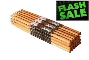 <h3><font color="red"><strong>Add 4 Bricks to the Cart, Click on CHECKOUT-->Only Pay for 3!</strong></font></h3> American Hickory Sticks, Wood Tip, 12pr, <h3><font color="blue"><strong>***Remember: Select Size</strong></font></h3>