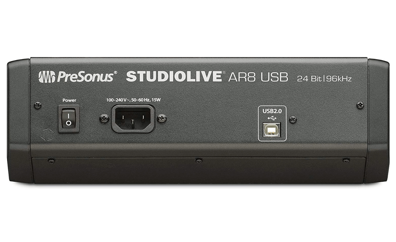 PreSonus StudioLive AR8 USB Mixer and Audio Interface with