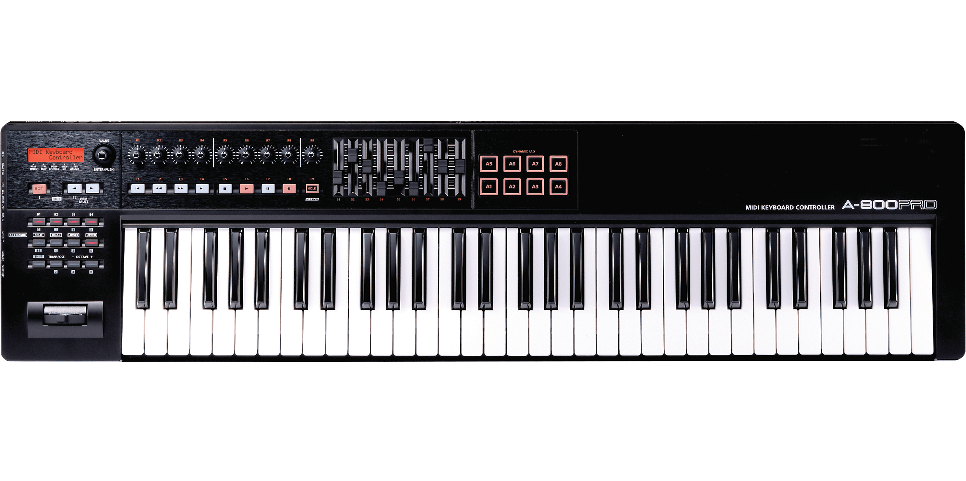 Roland A-800 PRO 中古 MIDIキーボード Roland A-800 PRO Keyboard Controller with 61-Keys and 8-Pads