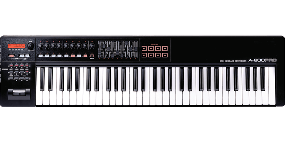 Roland A-800 PRO Keyboard Controller with 61-Keys and 8-Pads
