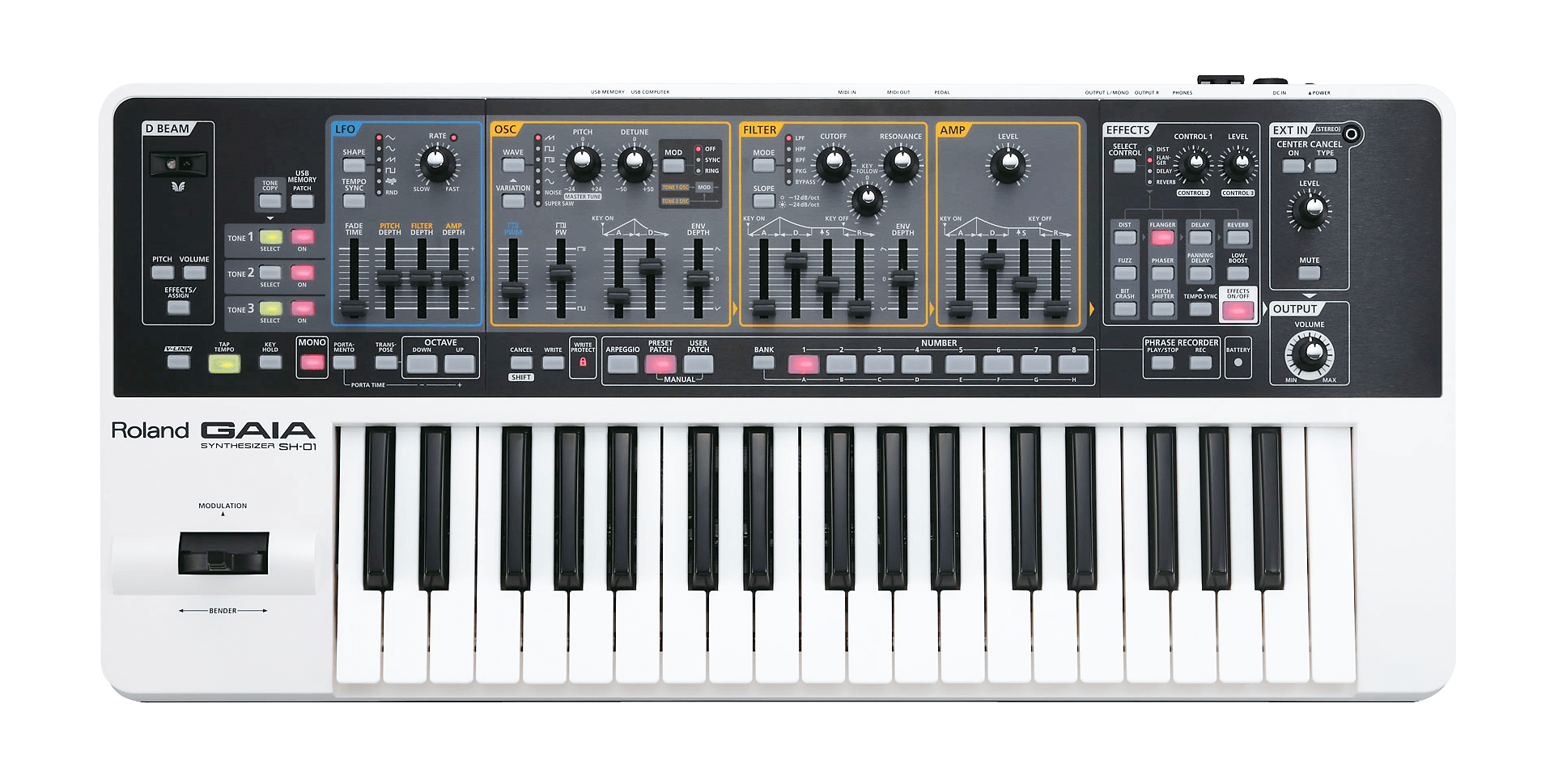 Roland GAIA SH-01 synthétiseur