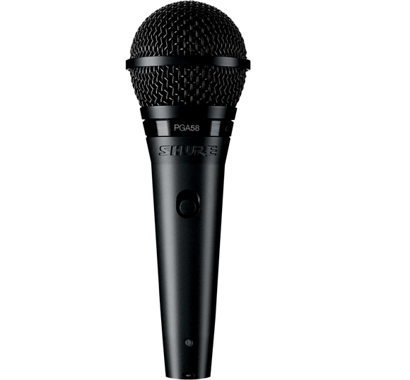 Shure PGA58-QTR Handheld Dynamic Vocal Microphone with 1/4