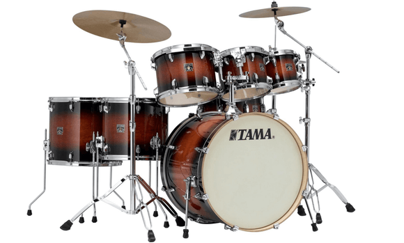 Tama Superstar Classic 7-piece Shell Pack - Mahogany Burst Lacquer