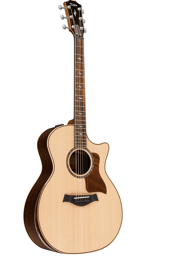 Taylor 814ce V-Class Grand Auditorium Deluxe Cutaway - Natural Sitka Spruce Top